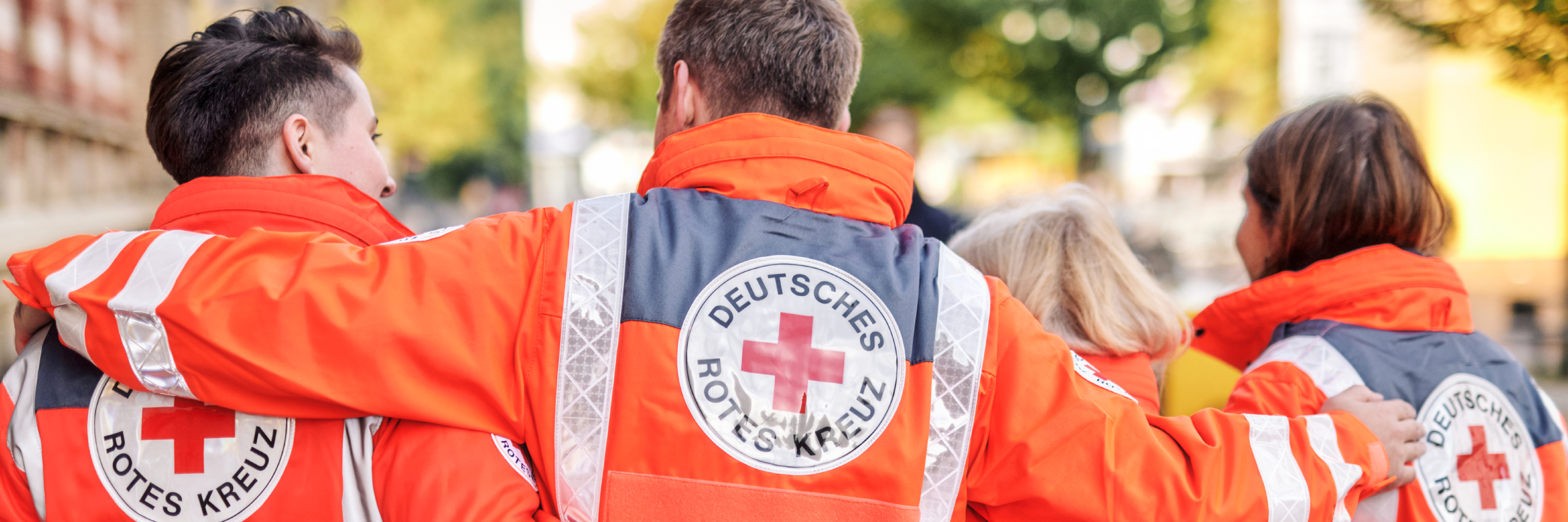 Gruppe von DRK Menschen Gruppe von DRK Menschen